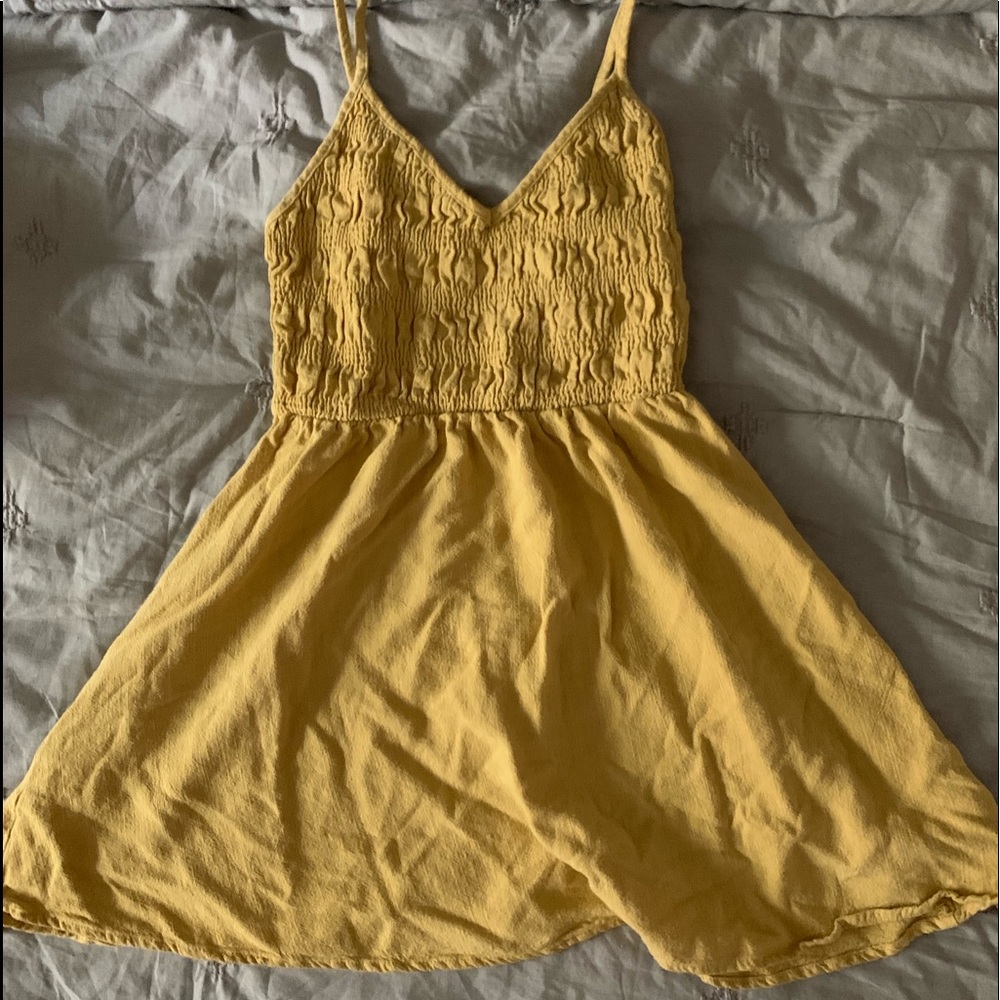 yellow sun dress